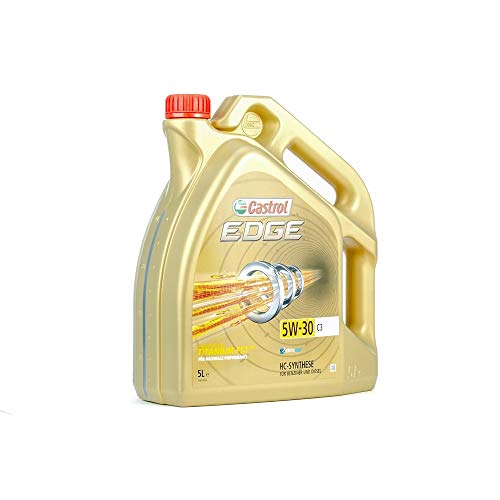 Castrol EDGE - Lubricante con Titanium FST de 5 l, con viscosidad 5W-30 y conforme con la especificación C3