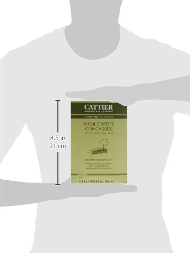 Cattier Arcilla Verde Triturada - 3 kg (CAT002)