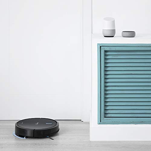Cecotec Robot Aspirador Conga 1090 Connected Force. APP Control, Aspira, barre, friega y pasa la mopa, Alexa y Google Assistant, Cepillo especial para mascotas, Fregado inteligente.