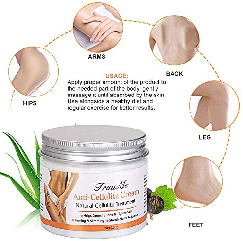 Celulitis Crema, anti celulitis color crema, Crema Anticelulitis, para quemar grasa de dilatación Crema, adelgazamiento Crema, mejora del contorno de la piel, la anti-cellulite quemar Grasas