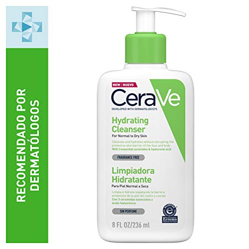 CeraVe Loción Limpiadora Hidratante 473 ml, Paquete de 1