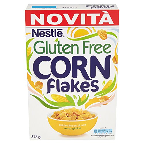 Cereales NESTLÉ Corn Flakes - Copos de maíz tostados - Paquete de cereales de 375g