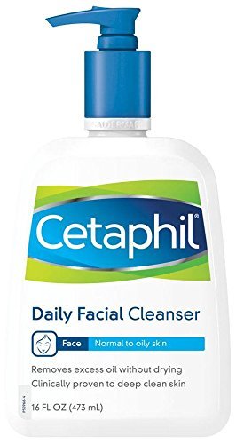 Cetaphil Limpiador facial para pieles normales y grasas 470 ml