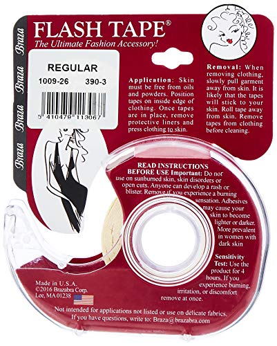 Cette Flash Tape Cinta Adhesiva de lencería, Blanco (Clear 390), única (Talla Fabricante: Regular) para Mujer