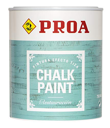 CHALK PAINT PINTURA PARA MUEBLES EFECTO TIZA PROA VERDE PROVENZA 750 ml