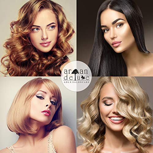 Champú Argan Deluxe 300 ml. - Con Aceite de Argán altamente hidratante, para un cuidado diario del cabello aportando suavidad y brillo.