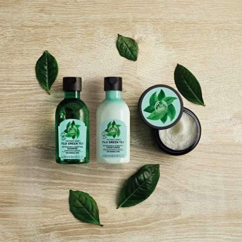 Champú exfoliante de té verde Fuji The Body Shop