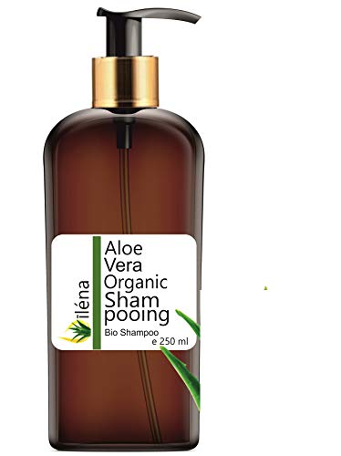 Champú Natural Ecologico con Aloe Vera, Argan, Vitaminas y Queratina (Keratina) con Ceramidas Naturales para Cabello - Pelo Dañado y Seco sin Parabenos Sin Sulfatos Anticaida y Volumen (250 ml)