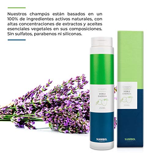 Champú Natural Hidratante Fortifizante Con Camomila | Sin Sulfatos, Parabenos y Siliconas | Para el Cabello de Hombres y Mujeres | Sin Detergentes Ni Químicos