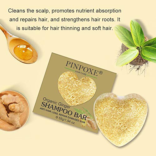 Champú Sólido, Shampoo Bar, 100% Natural 2pcs Hair Shampoo Bar, Natural Herbal Champú Para Barra De Champú Para Anticaspa Y Control De Aceite