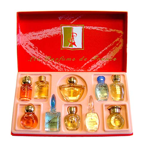 Charrier Parfums Lote de 10 miniaturas de perfumes, 57 ml en total