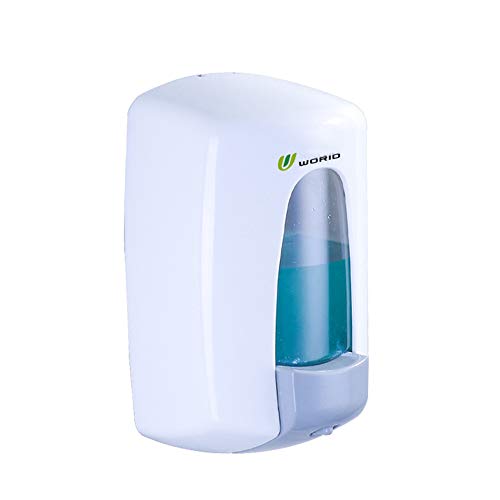 CHENYU - Dispensador de jabón de Mano de plástico para Cocina, baño y Ducha, dispensador de loción montado en la Pared