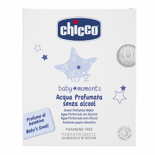 Chicco Baby Moments - Agua perfumada, sin alcohol, 100 ml