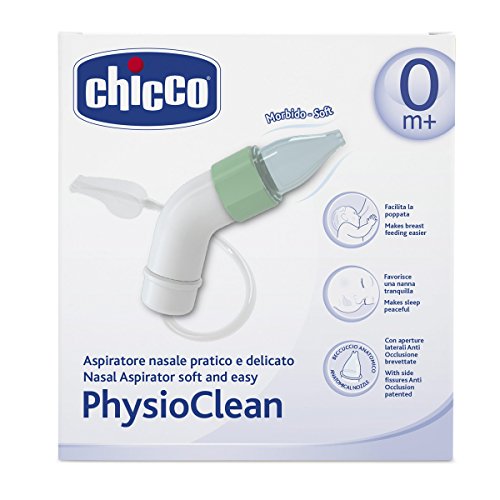 Chicco Physio Clean - Aspirador nasal con 3 sondas