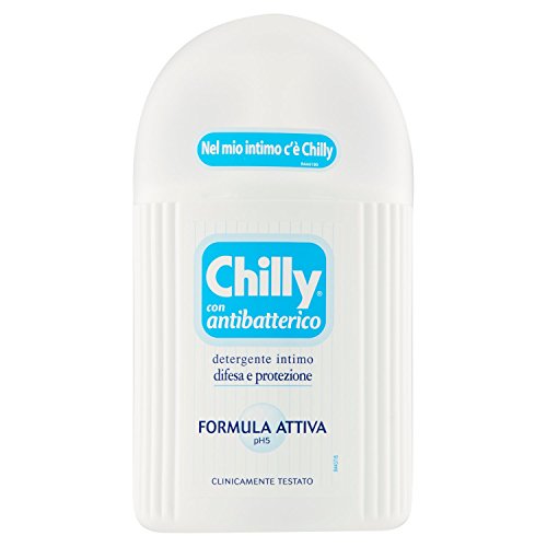 Chilly - Jabón Intimo con Antibacteriano - Formula activa - 200 ml - [paquete de 6]