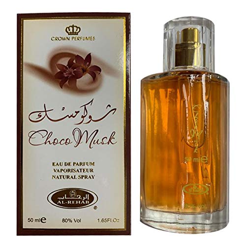 CHOCOLATE ALMIZCLE PERFUME árabe Spray - 50ml Por Al Rehab