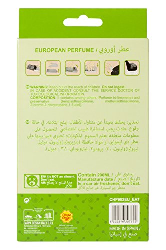 Chupa Chups CHP902EU Ambientador Debajo del Asiento Manzana, Color Verde