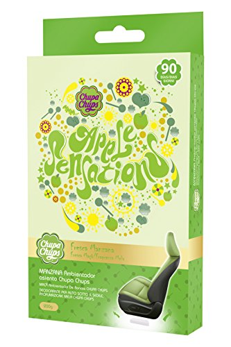 Chupa Chups CHP902EU Ambientador Debajo del Asiento Manzana, Color Verde