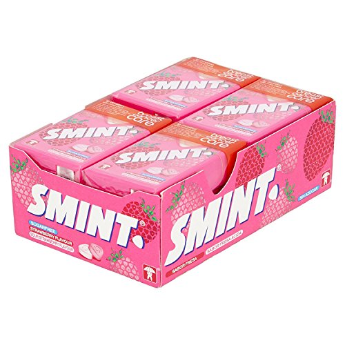 Chupa Chups Smint Fresa-Nata Acida - 12 Cajitas