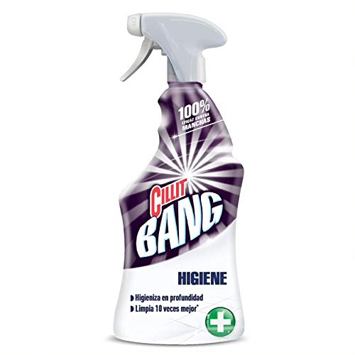 Cillit Bang Higiene Spray Limpiador higienizante, para Baño y Cocina- 750 ml