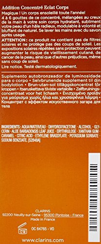 Clarins Autobronceador Addition Concentré Eclat 30 ml