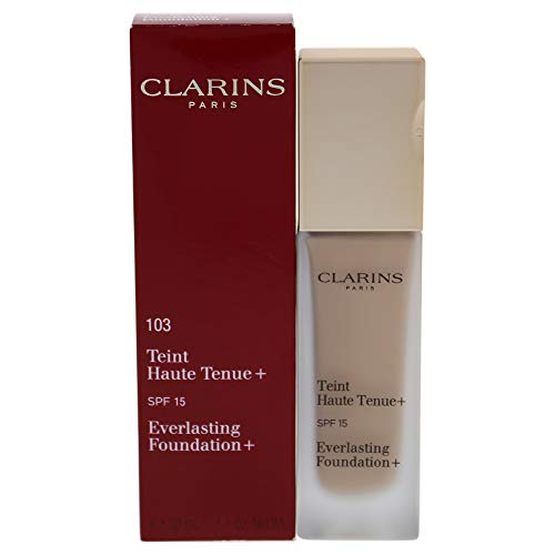 Clarins Everlasting Fundación + 103 Marfil 30 ml Spf15 – Producto nuevo en caja