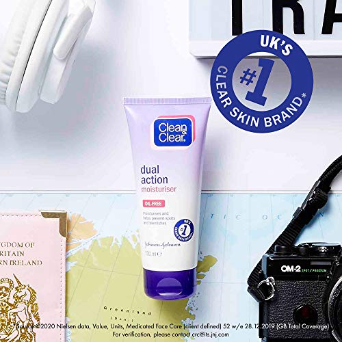 Clean and Clear Dual Action Moisturiser 100ml