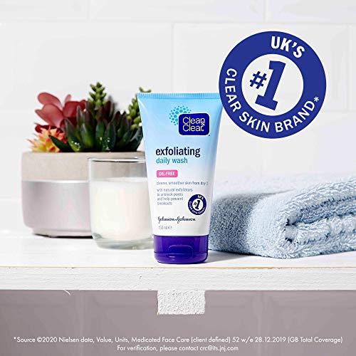 Clean & Clear Exfoliante Diario Wash 150 ml