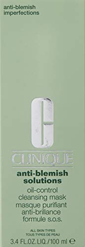 Clinique 26183 Máscara Limpiadora de Control de Aceite de Anti-Blemish Solutions 100Ml / 3.4 Fl.Oz.