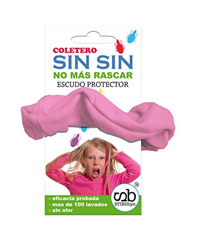COLETERO SIN SIN PREVENTIVO DE PIOJOS (EN COLOR ROSA O AZUL)