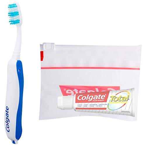 COLGATE kit viaje cepillo y crema dental