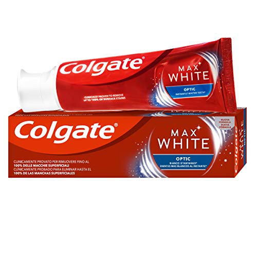 Colgate Max White Optic, Pasta de Dientes - 75 ml