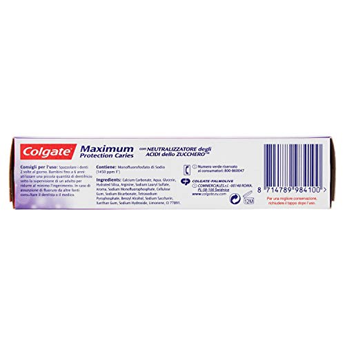 Colgate - Maximum Protection Caries - Dentífrico - 75 ml