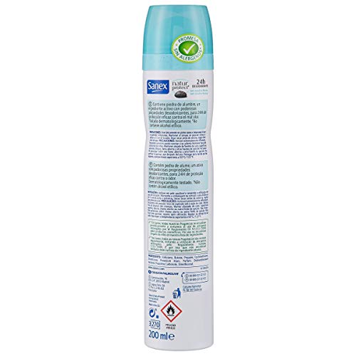 Colgate Palmolive - Desodorante spray natur protect invisible sanex