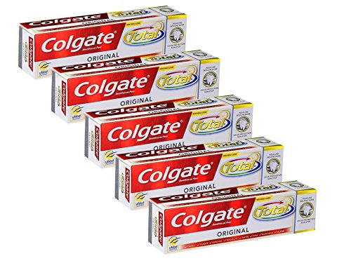 Colgate - Total original Pasta de dientes - 75 ml - Pack de 5