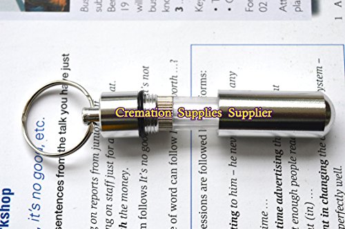 Collar de urna de reloj y llavero de joyería -Reloj de cremación collar joyería - Cremais Jewelry - Collar de cenizas - Reloj Memorial Jewelry