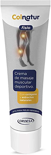 Colnatur Fisio – Crema de Masaje Muscular Deportivo, con Colágeno y Extractos Naturales, 250 ml