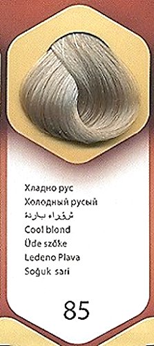 Color time, tinte permanente para el cabello de color rubio frio 85