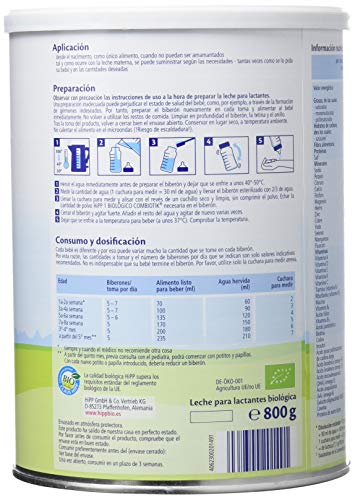 Combiotik Leche para Lactantes Biológica - 800 g