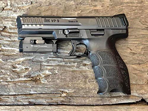 Comunite GM21 - Luz LED para pistola (510 lúmenes, recargable, con riel ajustable, montaje de liberación rápida para Glock, Springfield, Sig Sauer)