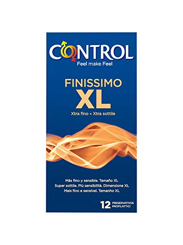 Control Finissimo XL Preservativos - Pack de 12 preservativos