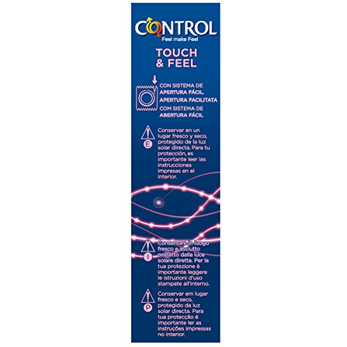 Control Touch And Feel Preservativos - 12 Unidades