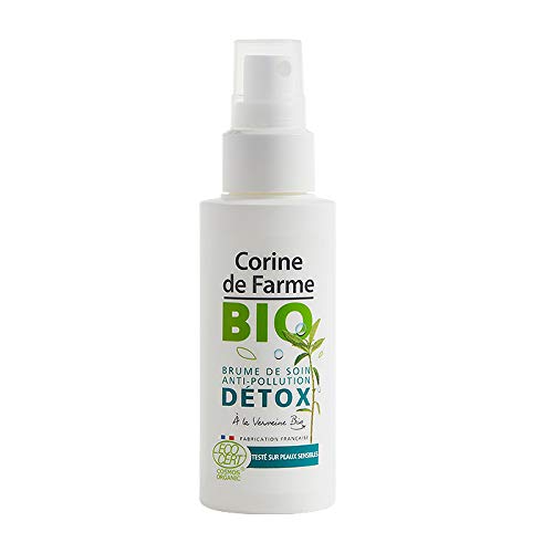 CORINE DE FARME Anti-Pollution Spray Detox Verbena 100ML Unisex Adulto, Negro, Estándar