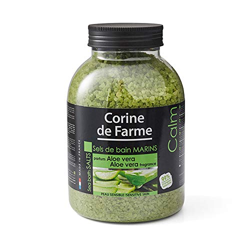 Corine de Farme – Sales de baño marinas, calmantes, de Aloe Vera