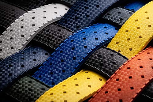 Correa de reloj de goma Tropic (20 mm, color verde OTAN)