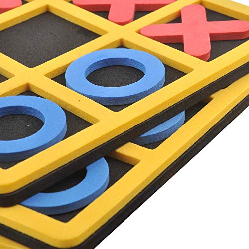 COSDDI 2PCS Juego de Mesa Tic TAC Toe Juegos de Mesa Rompecabezas Juguete Educativo para niños