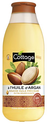 Cottage ducha extra nutritivo aceite de argán 560 ml - juego de 3