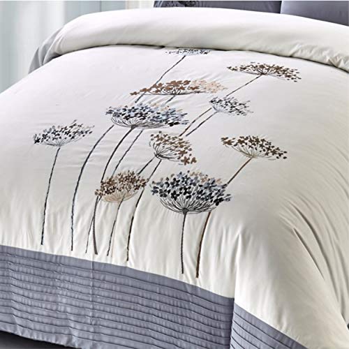 COTTON ARTean Funda Nordica Bordada Polen 555 Cama de 180 Cierre con Cremallera