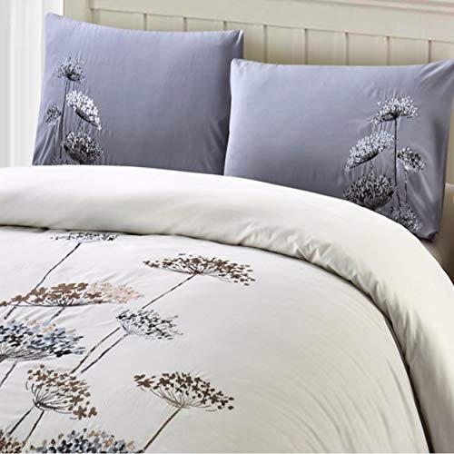 COTTON ARTean Funda Nordica Bordada Polen 555 Cama de 180 Cierre con Cremallera