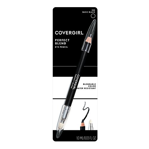 COVERGIRL - Perfect Blend Eyeliner Pencil Basic Black - 0.03 oz. (850 mg)